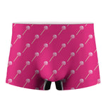 Pink Sweet Lollipop Pattern Print Men's Boxer Briefs