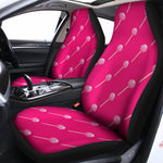 Pink Sweet Lollipop Pattern Print Universal Fit Car Seat Covers