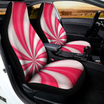 Pink Swirl Candy Print Universal Fit Car Seat Covers