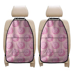 Pink Swirl Lollipop Pattern Print Car Seat Organizers