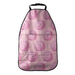 Pink Swirl Lollipop Pattern Print Car Seat Organizers