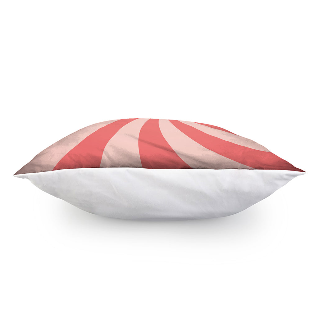 Pink Swirl Print Pillow Cover