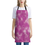 Pink Tie Dye Print Apron