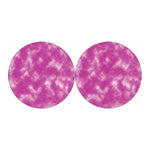 Pink Tie Dye Print Car Coasters