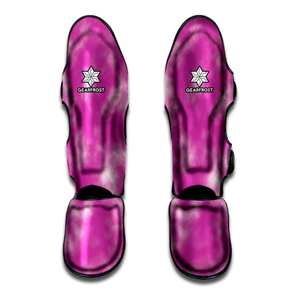 Pink Tie Dye Print Muay Thai Shin Guard