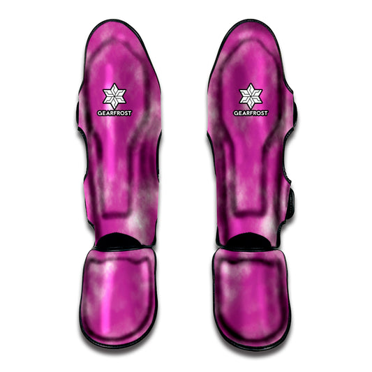 Pink Tie Dye Print Muay Thai Shin Guard