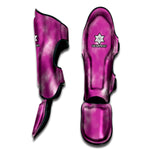 Pink Tie Dye Print Muay Thai Shin Guard