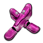 Pink Tie Dye Print Muay Thai Shin Guard