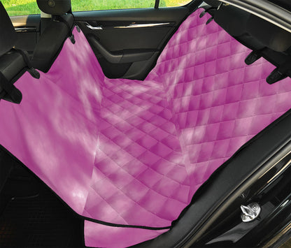 Pink Tie Dye Print Pet Car Back Seat Cover