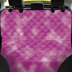 Pink Tie Dye Print Pet Car Back Seat Cover