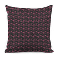 Pink Tyrannosaurus Fossil Pattern Print Pillow Cover