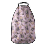 Pink Vintage Pineapple Pattern Print Car Seat Organizers