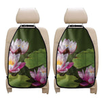 Pink Water Lilies Print Car Seat Organizers