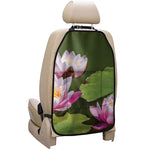 Pink Water Lilies Print Car Seat Organizers