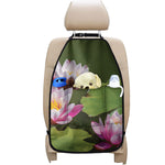 Pink Water Lilies Print Car Seat Organizers