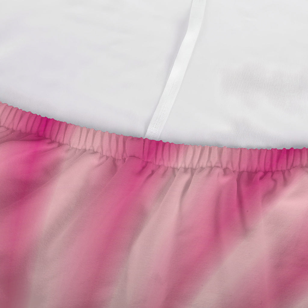 Pink Whirlpool Spiral Print Sofa Cover