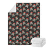 Pirate Skull Crossbones Pattern Print Blanket