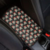 Pirate Skull Crossbones Pattern Print Car Center Console Cover