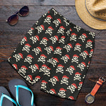 Pirate Skull Crossbones Pattern Print Men's Shorts