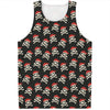 Pirate Skull Crossbones Pattern Print Men's Tank Top