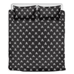 Pirate Skull Symbol Pattern Print Duvet Cover Bedding Set