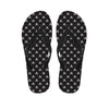 Pirate Skull Symbol Pattern Print Flip Flops