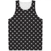 Pirate Skull Symbol Pattern Print Men's Tank Top