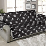 Pirate Skull Symbol Pattern Print Sofa Protector