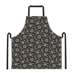 Pirate Theme Pattern Print Apron