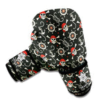 Pirate Theme Pattern Print Boxing Gloves