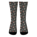 Pirate Theme Pattern Print Crew Socks