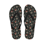 Pirate Theme Pattern Print Flip Flops