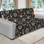 Pirate Theme Pattern Print Futon Protector