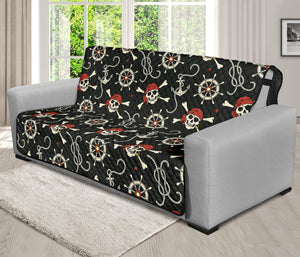 Pirate Theme Pattern Print Futon Protector