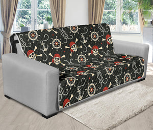 Pirate Theme Pattern Print Futon Protector