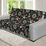 Pirate Theme Pattern Print Futon Protector