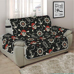 Pirate Theme Pattern Print Half Sofa Protector