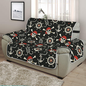 Pirate Theme Pattern Print Half Sofa Protector