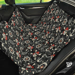 Pirate Theme Pattern Print Pet Car Back Seat Cover