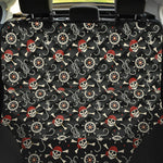 Pirate Theme Pattern Print Pet Car Back Seat Cover