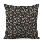 Pirate Theme Pattern Print Pillow Cover