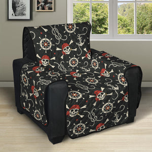 Pirate Theme Pattern Print Recliner Protector