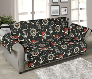 Pirate Theme Pattern Print Sofa Protector