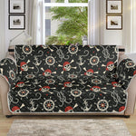 Pirate Theme Pattern Print Sofa Protector