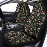 Pirate Theme Pattern Print Universal Fit Car Seat Covers