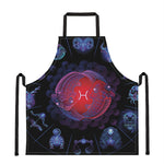 Pisces And Astrological Signs Print Apron