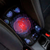 Pisces And Astrological Signs Print Car Center Console Cover