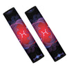 Pisces And Astrological Signs Print Car Seat Belt Covers