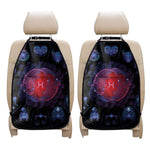 Pisces And Astrological Signs Print Car Seat Organizers