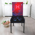 Pisces And Astrological Signs Print Dining Chair Slipcover
